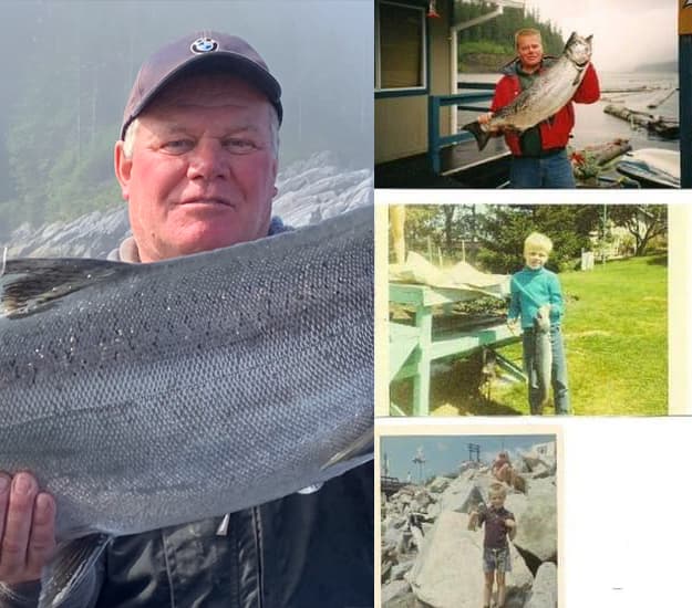 Ken Loewen years BC Coast sport fishing